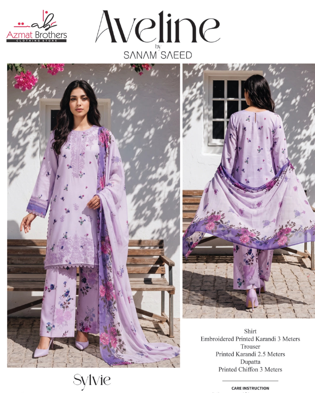 SANAM SAEED - AVELINE -SYLVIE