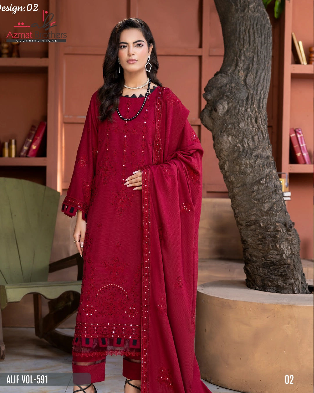 ALIF - VELVET KOTREI Vol-591 D-02