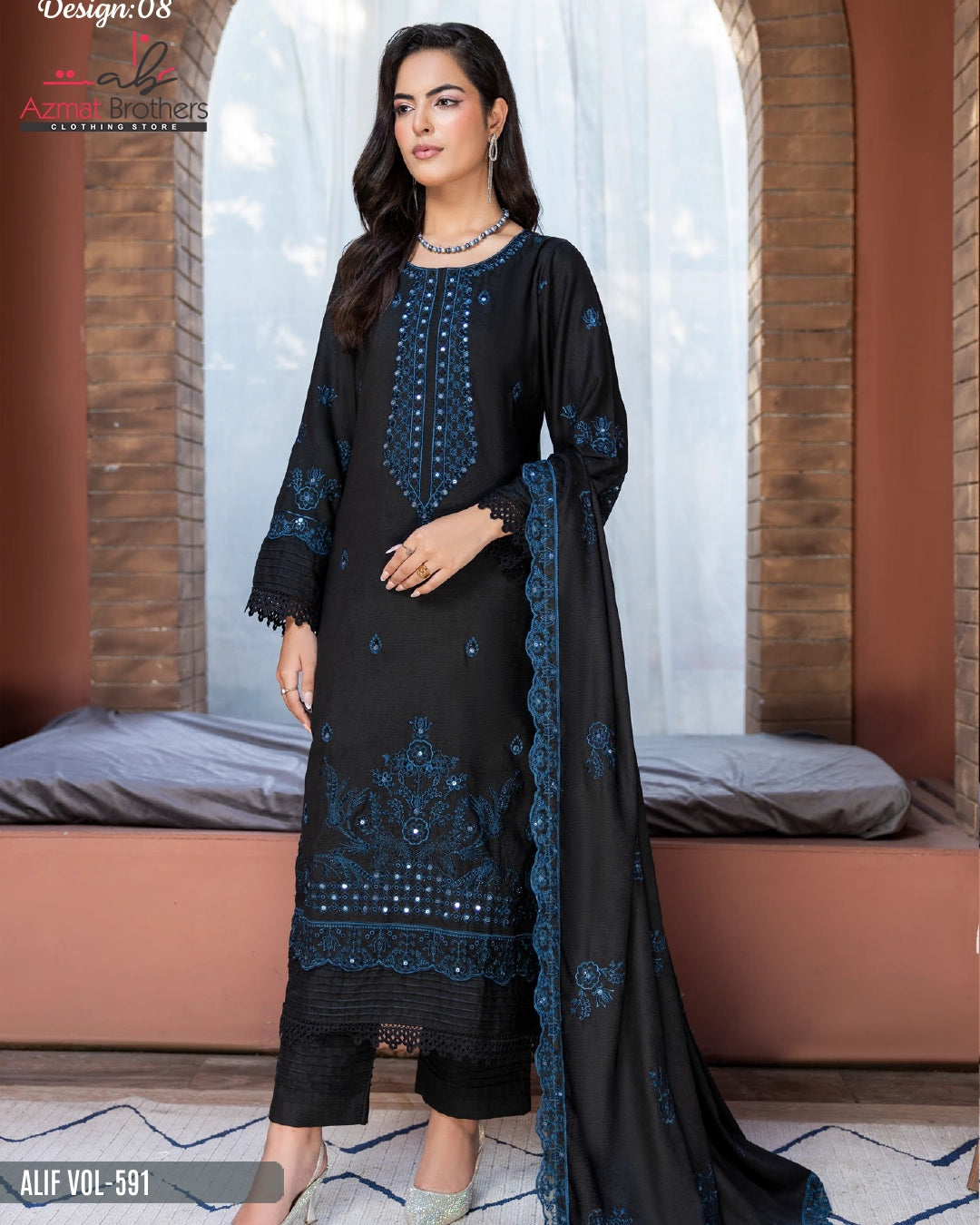 ALIF - VELVET KOTREI Vol-591 D-08