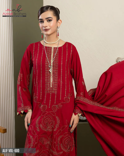 ALIF - PEACH WOOL Vol-600 D-04
