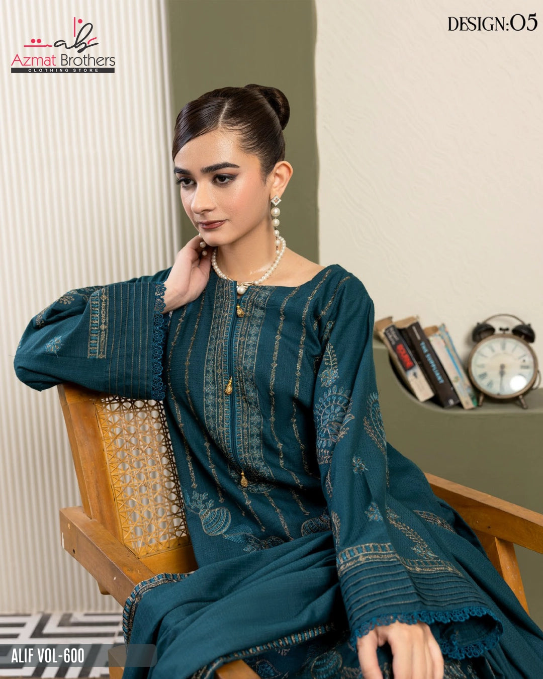 ALIF - PEACH WOOL Vol-600 D-05