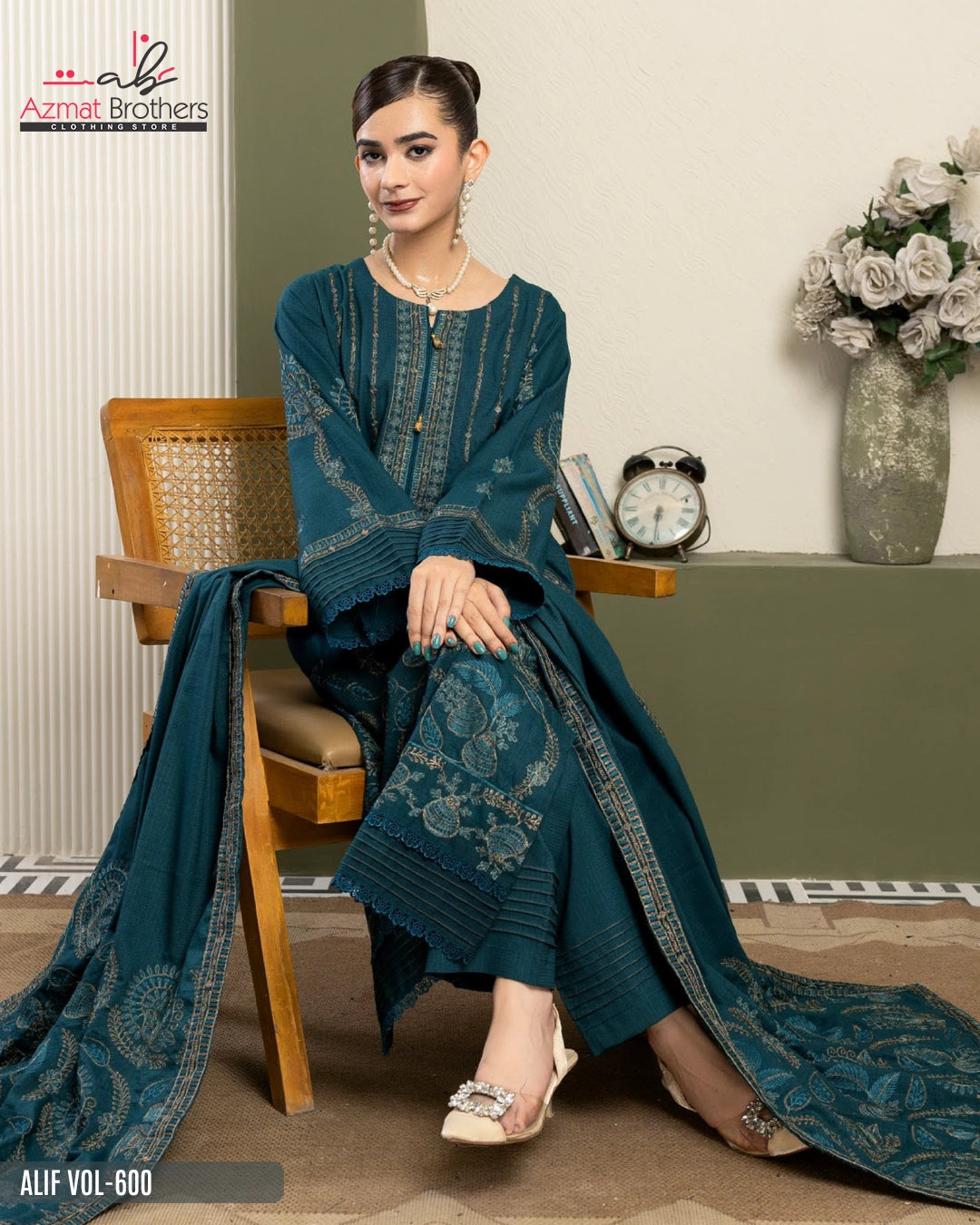 ALIF - PEACH WOOL Vol-600 D-05