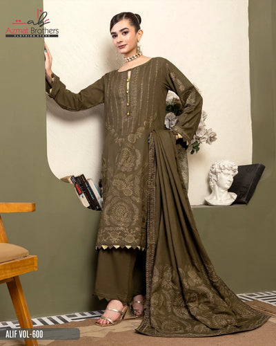 ALIF - PEACH WOOL Vol-600 D-06