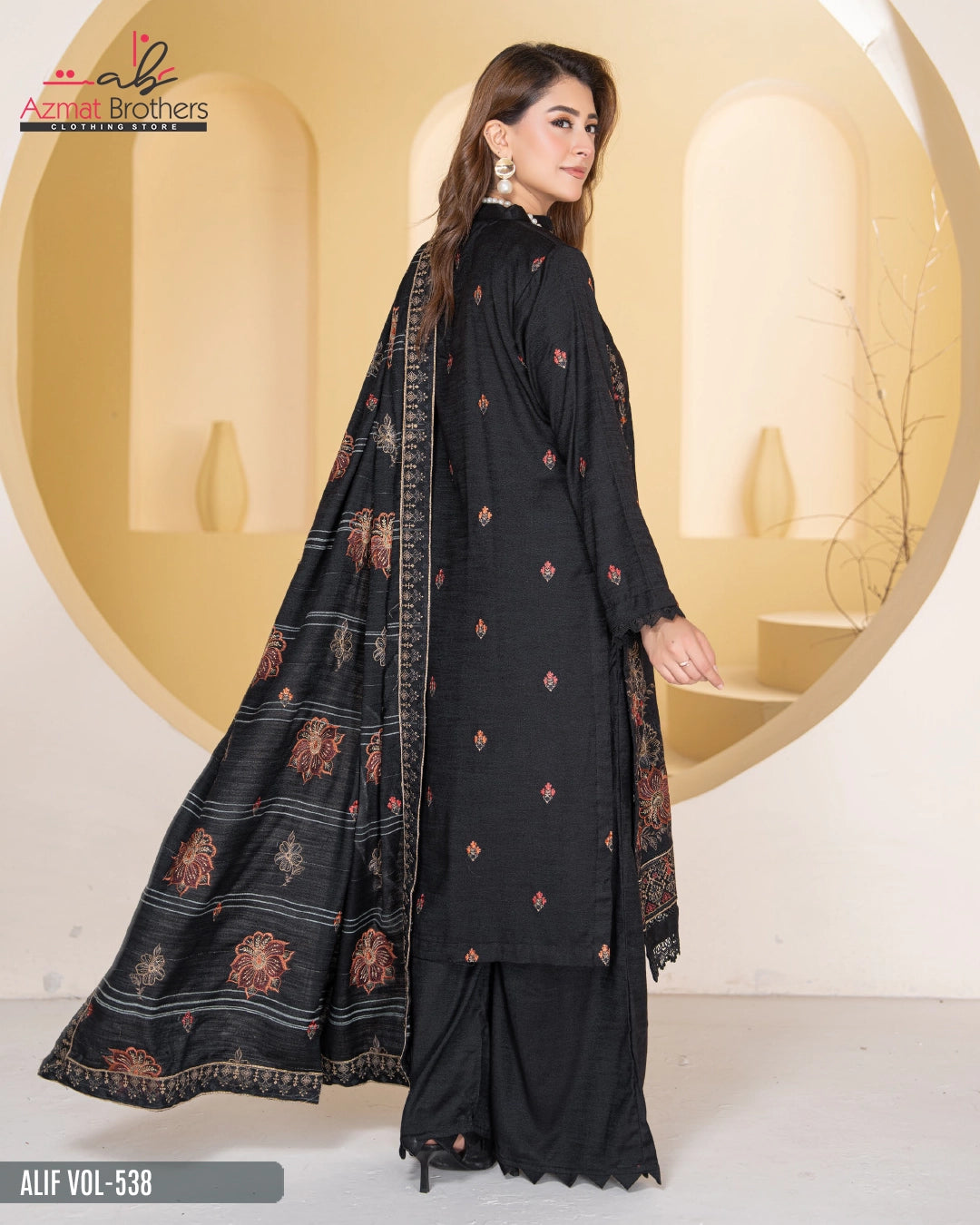 ALIF - PEACH WOOL Vol-538 D-02