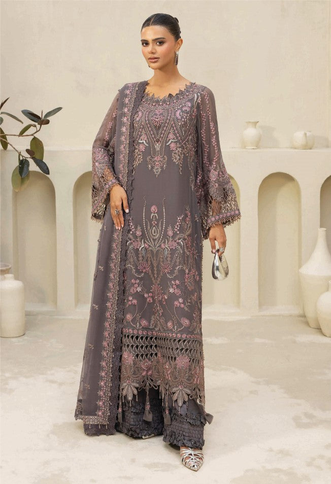 Premium Embroidered Fancy Chiffon Party Wear Suit RBS-05