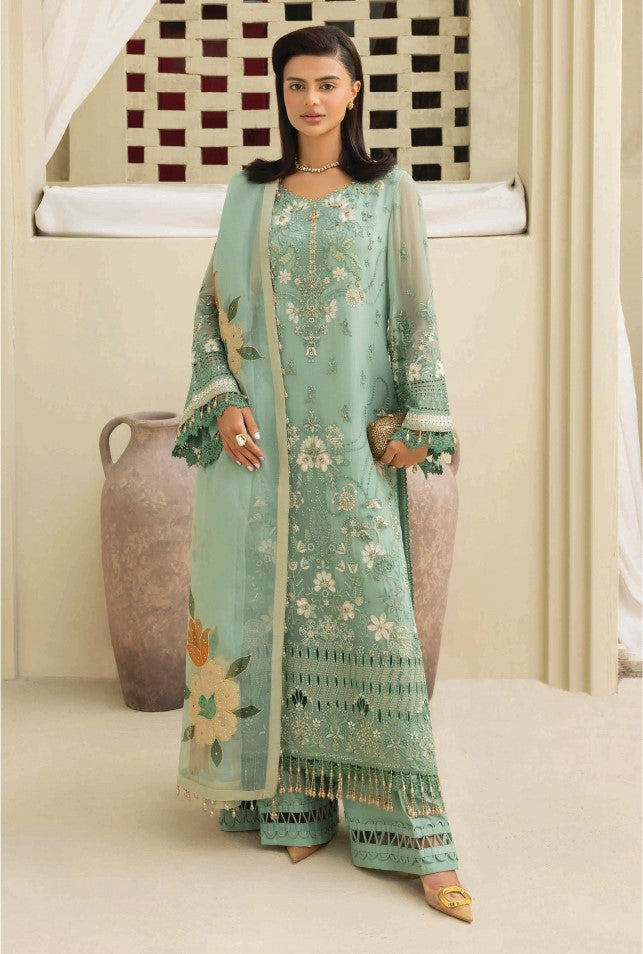 Premium Embroidered Fancy Chiffon Party Wear Suit RBS-01