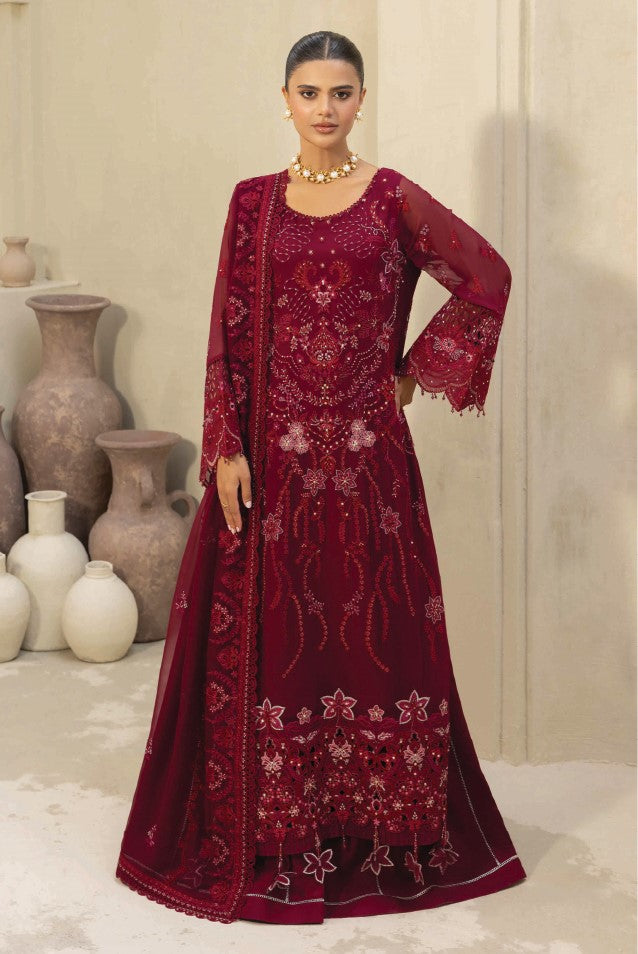 Premium Embroidered Fancy Chiffon Party Wear Suit RBS-02