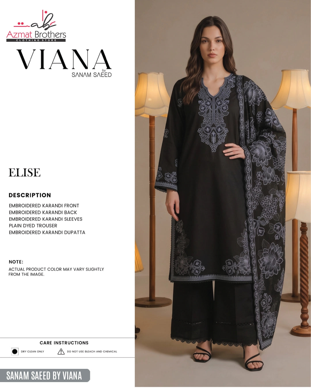 SANAM SAEED - VIANA -ELISE