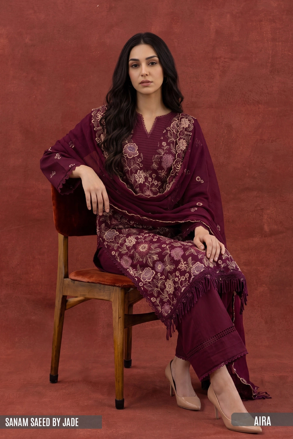 SANAM SAEED BY JADE AIRA