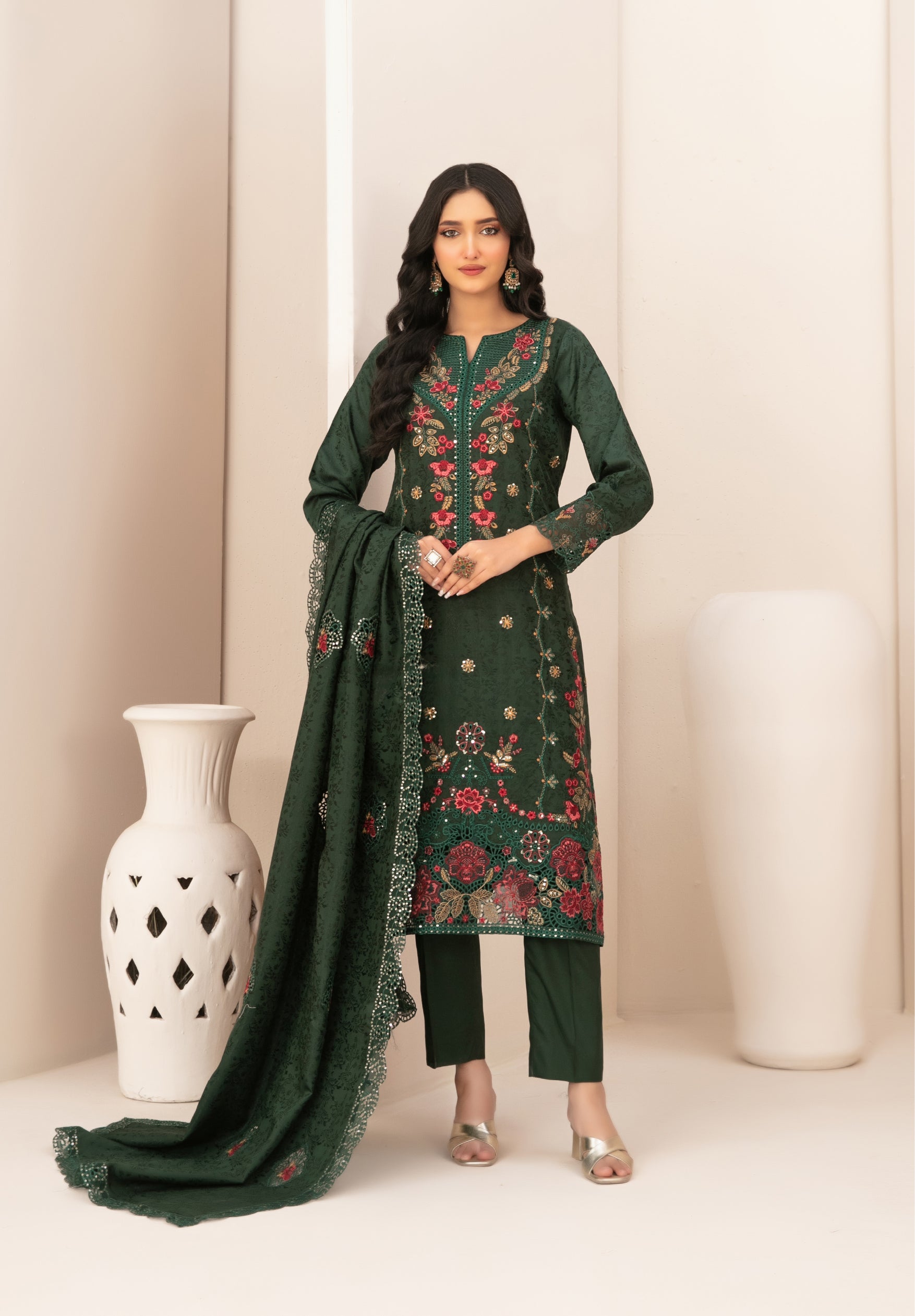 Emboss Mid Summer Jacquard D-5378
