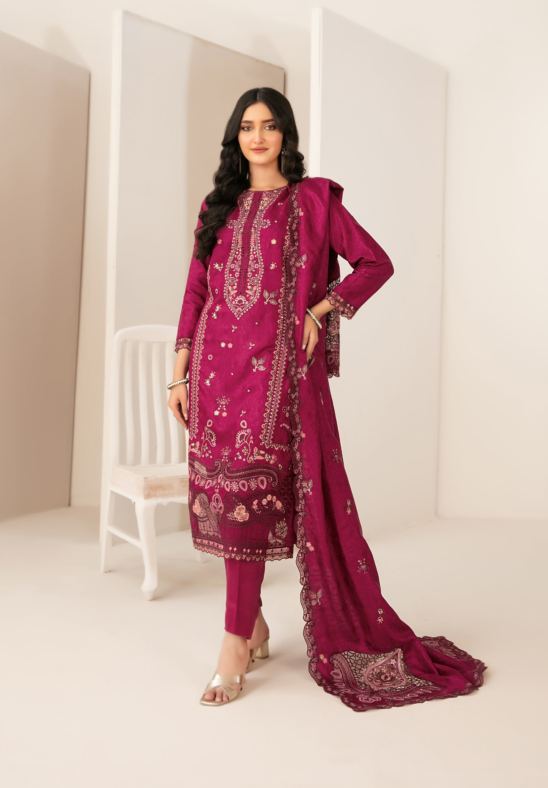 Emboss Mid Summer Jacquard D-5379